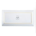 thumbnail image 4 of Gibson Elite Gracious Dining 3-Tier Plates Serving Set W/Metal Stand, White, Stoneware, 4 of 5