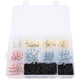thumbnail image 1 of 400pcs Heat Shrink Solder Butt Connector Tube Waterproof Solder Sleeve Crimp Terminal Set, 1 of 5