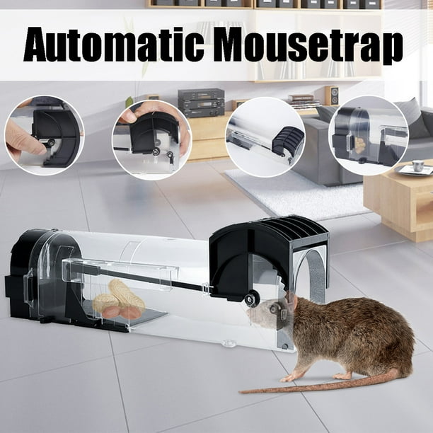 2x Large Rat Trap Cage Live Animal Pest Rodent Mouse Control Catch Hunting  Trap