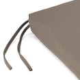 thumbnail image 4 of 17" x 19" Rectangular Outdoor Chair Pad Seat Cushion with Ties (2 Pack), 4 of 9