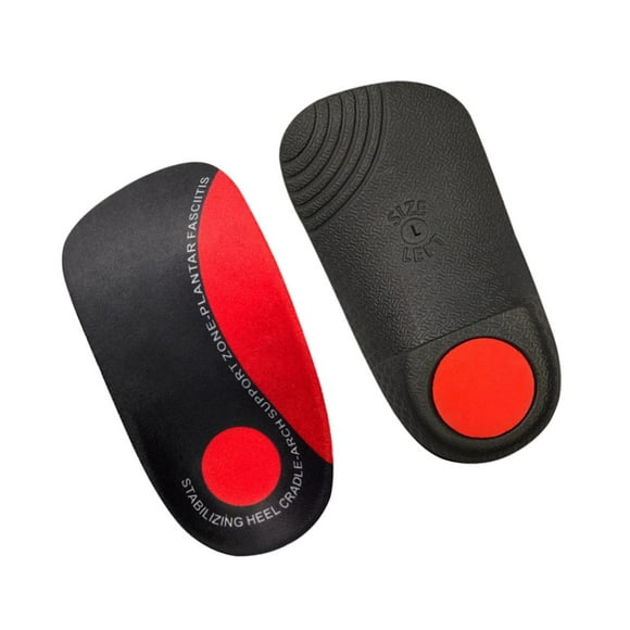 Thinsony Orthotic Shoe Insoles for Plantar Fasciitis High Arch Support Insert Pads L