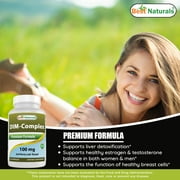 3 Pack Best Naturals DIM Complex 100 mg 60 Capsules
