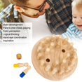 thumbnail image 2 of LHCER Desktop Chess Game,Chess Game,Wooden Memory Match Chess Game Desktop Educational Children Board Game, 2 of 10