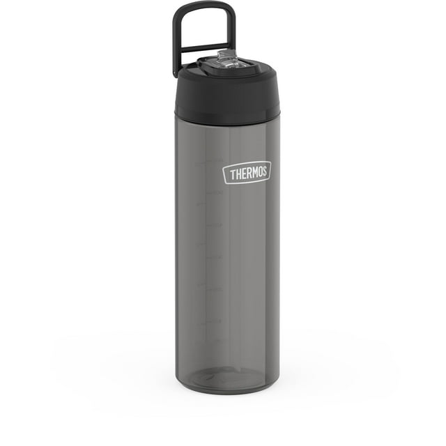 Botella THERMOS Icon Series, 770 ml, con tapa de pajita, color ahumado
