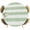 Sage Green, variant on Elastic Fitted Round Tablecloth, Sage Green Striped Waterproof Stretch Table Cover for 36"-44" Tables, Farmhouse Vintage Stripes Washable Outdoor Tablecloths for Patio, Picnic, Camping