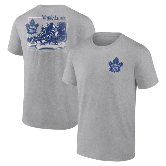Men's Heather Gray Toronto Maple Leafs Glory Skates T-Shirt