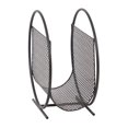 thumbnail image 5 of DecMode 20" Black Metal Single Slot Magazine Holder with Black Stand, 5 of 7