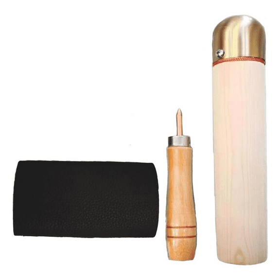 3 Pack of Obsidian Stonecarving Tools, FlintNapping Tools for Both Pros and Beginners