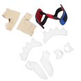 thumbnail image 4 of Brrnoo Kit Separador Dedos los pies, 9 pcs Corrector Hallux Valgus Separador Cinco Dedos Separadores Dedos Alisadores Separadores para juanetes Dedos en Martillo Dedos correctos naturalmente Ecomeon no, 4 of 6
