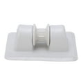 thumbnail image 3 of Poulie de Navire, Rouleau d'Ancrage Installation Simple Matériaux en Plastique PVC Inodore Sûr Utilisation Durable pour Bateaux en Caoutchouc pour Bateaux de Pêche pour Extérieur Gris, 3 of 8