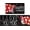 Black Gnome, variant on Valentines Day Kitchen Mat Set 2 Piece,Valentine''s Day Hello Valentine Love Forever Gnome Decorative Kitchen Rugs,Valentines Hearts Low-Profile Mats for Home Kitchen Decor 17"x48"+17"x30"