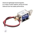 thumbnail image 3 of Cerradura solenoide electromagnética Uxcell Mini Cerradura Eléctrica Tipo Push Pull DC24V, para Cerradura de Puerta Eléctrica, 3 of 5