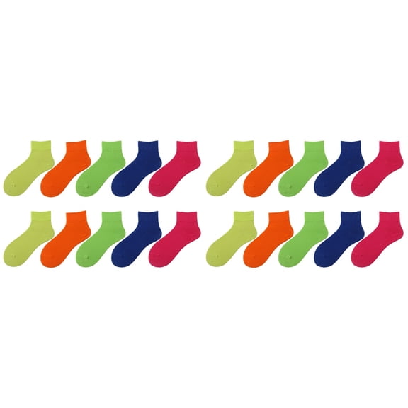 10 Pairs  of Cotton Women's Socks Pure Colored Socks Cotton Socks for Women