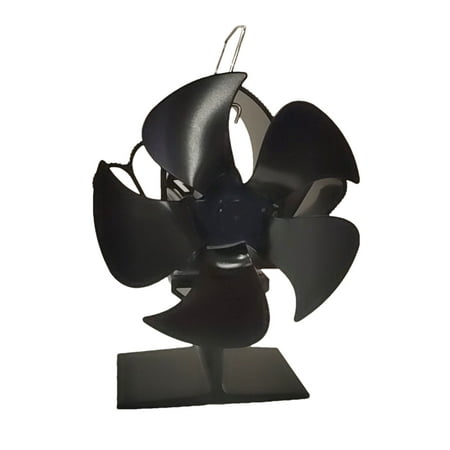 

BESTHUA 5-blade Fireplace Fan Quiet Safe Heat Powered Stove Fan