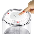 thumbnail image 3 of Humidificadores para dormitorio, humidificadores de niebla fría de 4 L y difusor de aceite, humidificadores rápidos y silenciosos para toda la casa, con ajustable, 3 of 4
