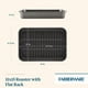 thumbnail image 2 of Utensilios para hornear Roaster Farberware, acero antiadherente, 28 cm x 38 cm, gris, 2 of 9