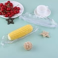 thumbnail image 5 of NOGIS 4 Pack Corn Trays Plastic Corn Dishes Service Tray Transparent Cob Dinnerware for Butter Corn, 5 of 7