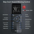 thumbnail image 7 of DELLA Hyper Heat Lower as -13°F 23,000 BTU WiFi Mini Split,Work with Alexa,Energy Star 230V 23 SEER2,Cools Up to 1,500 Sq. Ft,Inverter AC with 1.9 Ton Pre-Charged Heat Pump & 16.4ft Installation Kits, 7 of 7