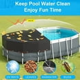 thumbnail image 4 of SHELTUSE Cubierta Ovalada para Piscinas de 16X32 Pies, Cubiertas para Piscinas Solares para Piscinas Elevadas, Protector de Cubierta para Piscinas de Invierno, lona impermeable de PE, 4 of 9