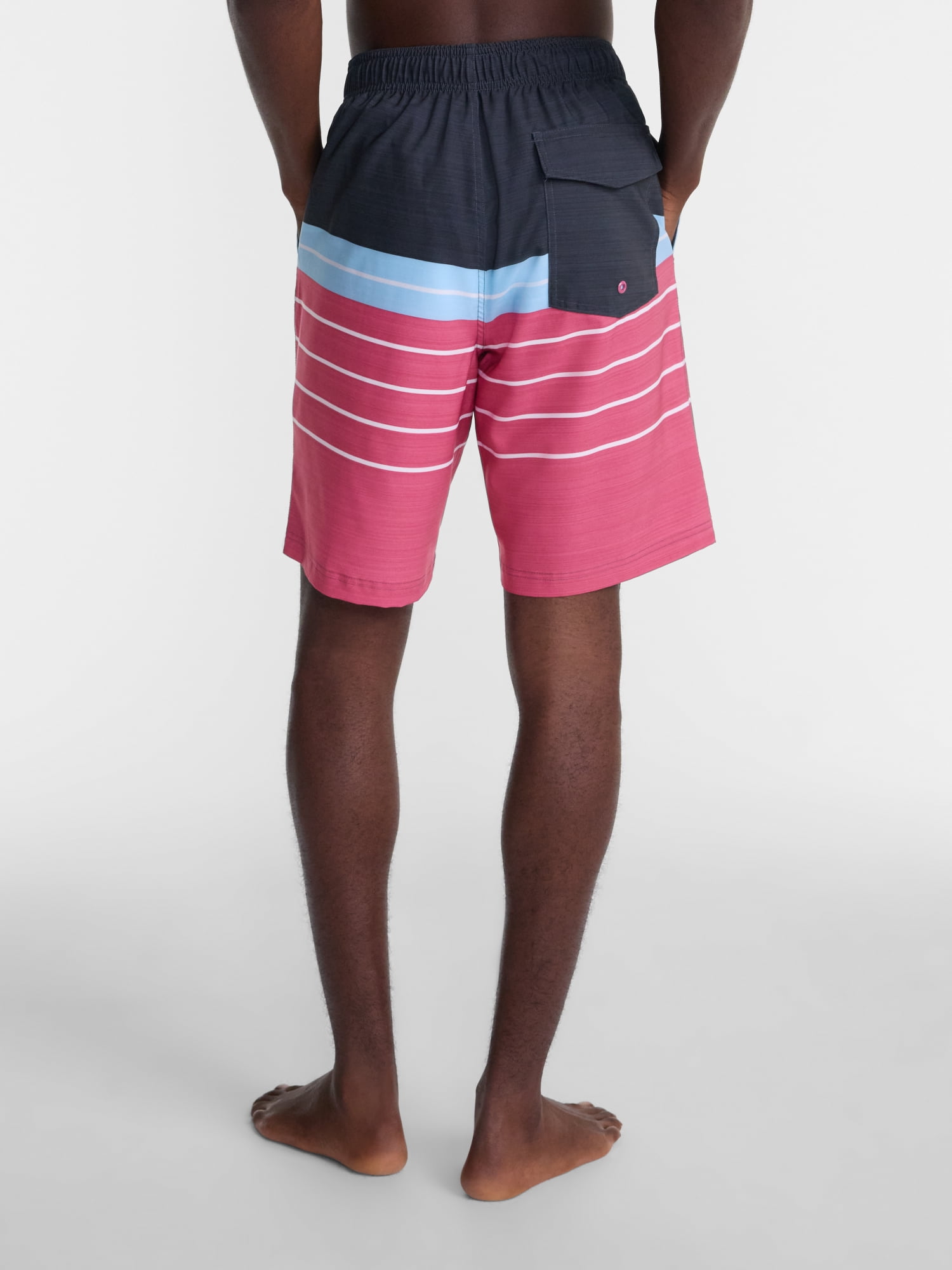 George Men's and Big Men's E-Board Swim Trunks with UPF 50+, 9" Inseam, Sizes S-3XL