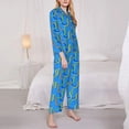 thumbnail image 3 of Naloa Colorful Snake Pajamas for Women Set, Womens Pajama Sets, Lounge Sets for Women, 2pjs for Women-X-Large, 3 of 7