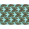 thumbnail image 1 of Ahgly Company Machine Washable Indoor Rectangle Transitional Army Green Area Rugs, 6' x 9', 1 of 7