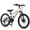 Green, variant on Glerc Skyline 20 Inch Kids Mountain Bike for Boys Girls 6 7 8 9 10 11 12 Years Old, 21-Speed Kid Bicycle with Front Suspension & Dual Disc Brakes & Rugged Frame, Black