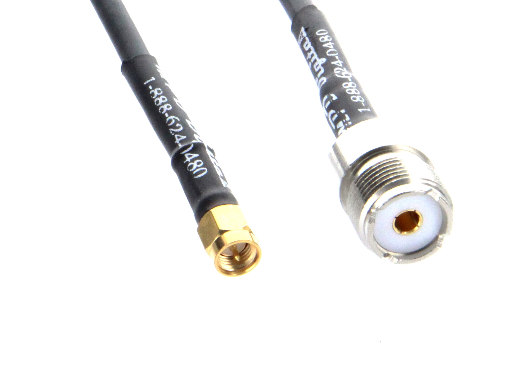 MPD Digital rg-58-sma-female-bnc-male-3ft RF coaxial cable SMA female to BNC male USA Made MILSPEC RG58 cable 3 feet