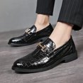 thumbnail image 4 of Zapatos de gran tamaño con punta puntiaguda para hombre 45 46 47 48 Versión coreana de los Abanopi Cuero, 4 of 6