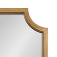 thumbnail image 4 of Kate and Laurel Hogan Modern Scalloped Wall Mirror, 24 x 36, Antique Gold, Decorative Traditional Glam Wall Décor with Soft Scallops and Stunning Finish, 4 of 8