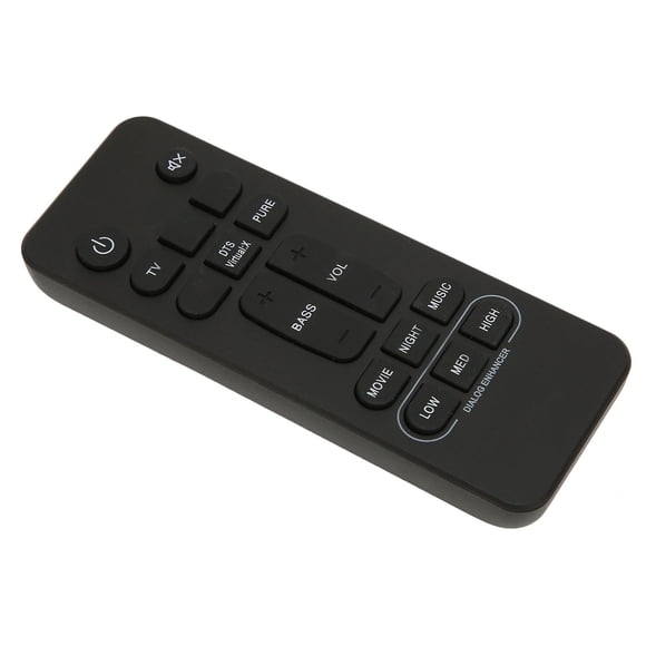 Control Remoto De Sonido, Control Remoto De Barra De Sonido Botones Suaves Universales Baterías AAA Sensibles Alimentadas Para Altavoz De Barra