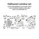 thumbnail image 4 of Moyic Paquete de 3 pegatinas de Halloween decorativas luminosas autoadhesivas para ventana de vidrio, accesorios extraíbles con temática de Kits de decoración para fiestas, 4 of 6