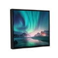 thumbnail image 3 of Stupell Industries Northern Lights Photography Nature Photography Black Floater Framed Art Print Wall Art, 21 x 17, 3 of 9