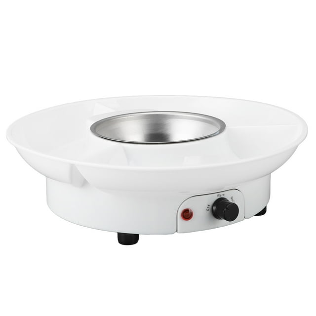 Appareil à Fondue au Chocolat Électrique, Pot Fondant avec 10 Fourchettes pour Fêtes, Mariages