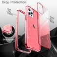 thumbnail image 6 of JETech Glitter Case for iPhone 12/12 Pro, 6.1-Inch, Bling Sparkle Shockproof Phone Bumper Cover, Cute Sparkly for Women and Girls (Red), 6 of 7