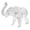 thumbnail image 4 of GOOHOCHY Crystal Elephant Sculpture Decor Desktop Crystal Elephant Figurine Lovely Elephant Sculpture, 4 of 8