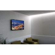 TV Wall Mount for TVs up to 50 - Continu.us CTM-1200 Low Profile Television Extends, Tilts + Swivels. Wall Bracket for Small TVs | Sits Flush to The Wall: Max Load 55lbs.