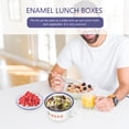 thumbnail image 3 of OUNONA 1 Set of Multi-Functional Cereal Rice Serving Bowl Enamel for Daily Use, 3 of 5