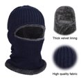 thumbnail image 3 of Harhinhe Máscara facial de punto de cara completa Máscara de esquí con forro polar de invierno para hombres y mujeres Favores de invierno, 3 of 5