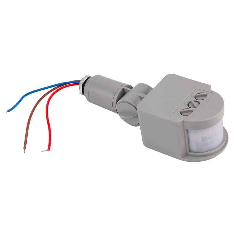 redaktionelle etc skære 110V-240V Outdoor Wall Motion Sensor Switch Light Lamp LED PIR Infrared  Motion 180 Degree Rotation Switch Motion Sensor Detector - Walmart.com