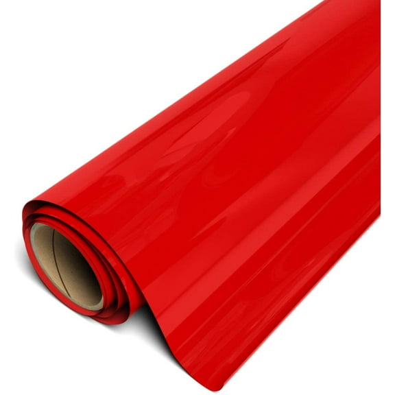 Siser EasyWeed HTV Iron On Heat Transfer Vinyl 12" x 5ft Roll - Matte Red