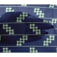 thumbnail image 4 of oneOone Viscose Chiffon Fabric Stripe & Check Kasuri Printed Fabric 1 Yard 42 Inch Wide, 4 of 4