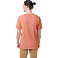 thumbnail image 2 of Hanes Mens Big ComfortWash Garment Dyed Short Sleeve Tee, M, Clay, 2 of 3