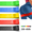 Mixed Color, variant on Workout Resistance Bands Loop Set Fitness Yoga Booty Leg Exercise Band Gym Fitness Butt Lift