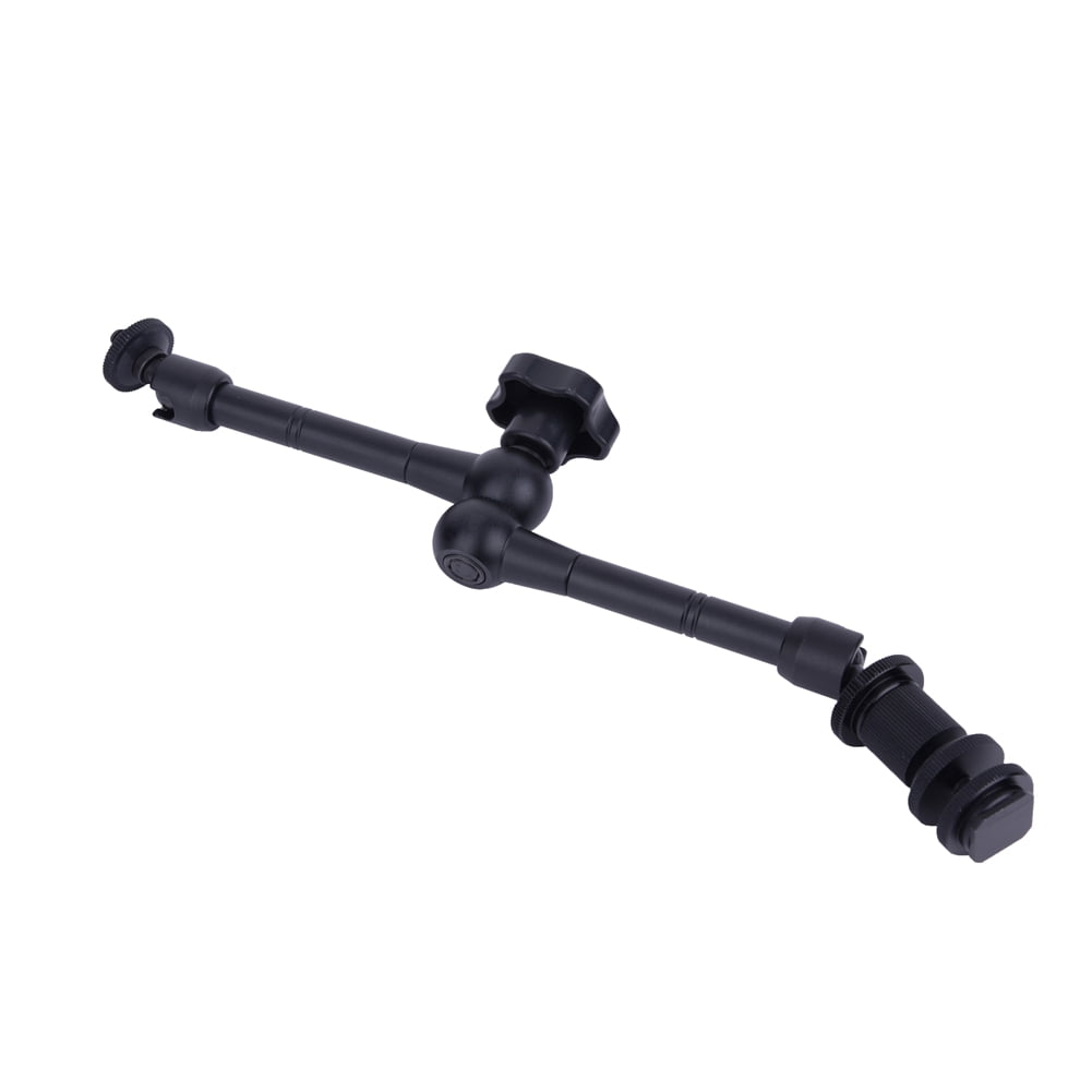 11/" Articulating Adjustable Friction Magic Arm Hot Shoe Mount 360° Ball Heads