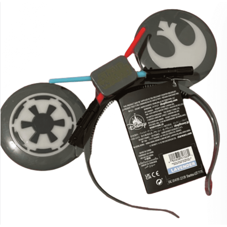 Disney Mickey Ear Headband Star Wars - Light Saber Grey  display picture 3
