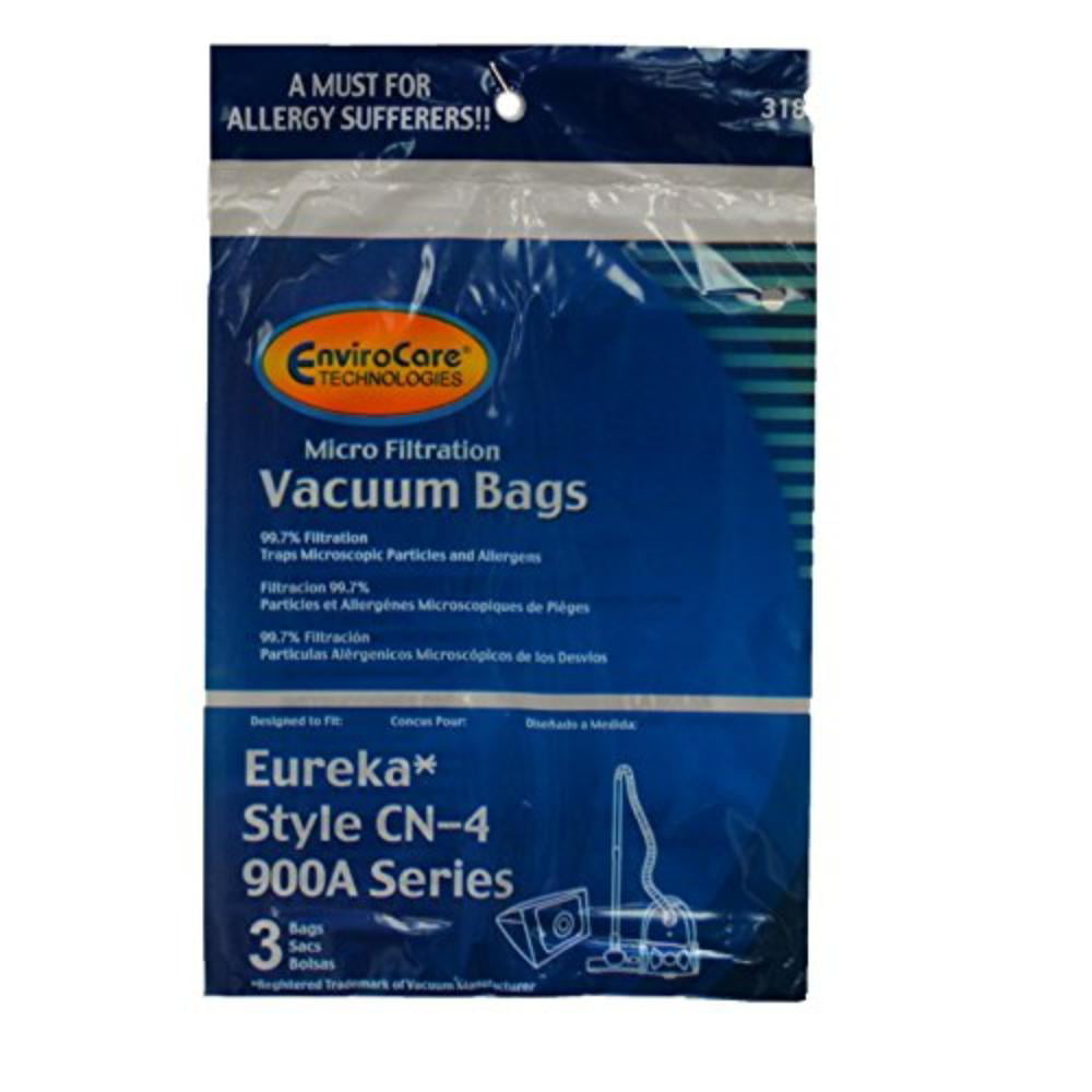 eureka vacuum bags 3 pack CN-4 fits series 900A 3 packs with 3 bags each 