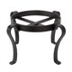 thumbnail image 1 of Soporte para macetas de patio, 8 pulgadas de alto, color negro, 1 of 3