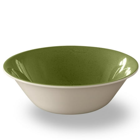 Mainstays Outdoor Melamine Glaze Green Bowl, Set of (Best Crown Green Bowls)