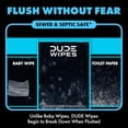 thumbnail image 4 of Wipes Flushable Wet Wipes 48 Count Dispenser, Unscented Wet Wipes with Vitamin-E & Aloe, Septic and Sewer Safe, 4 of 16